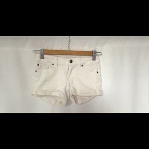 DKNY Shorts Hipster Girls White Sz 8